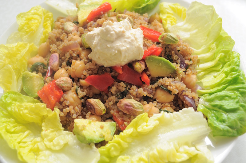 Quinoa & Chickpea Salad