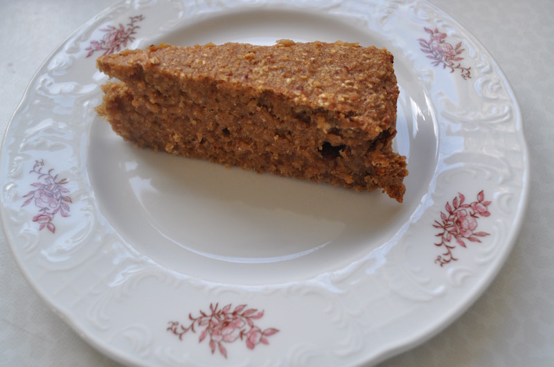 WFPB Sticky Date and Banana Cake